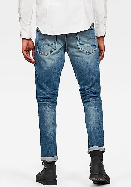 G-Star Herren Jeans 3301 REGULAR TAPERED - Tapered Fit - Grau - Faded Bulli günstig online kaufen