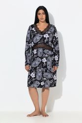 Ulla Popken Nachthemd TruYou Nachthemd Rosen günstig online kaufen