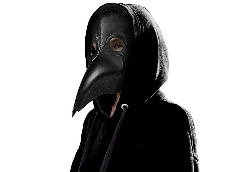 Goods+Gadgets Kostüm Pest-Doktor Schnabel Rabenmaske, Cosplay Steampunk Seu günstig online kaufen