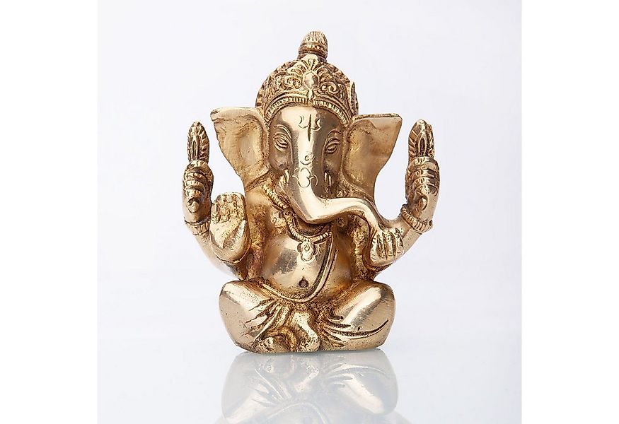 bodhi Dekofigur Ganesha Statue, Messing ca. 12 cm günstig online kaufen