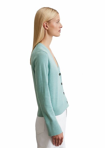 Marc OPolo Cardigan "aus Baumwoll-Leinen-Slub-Garn" günstig online kaufen