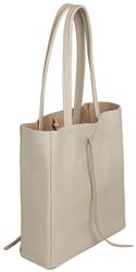 Caspar Schultertasche Mittelgroße Leder Shopper Damen günstig online kaufen