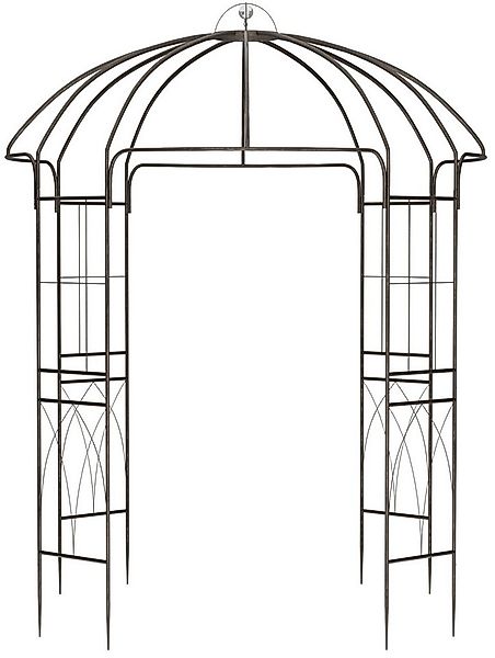 CLP Rosenbogen Pavillon Keira, wetterfester Gartenpavillon, Metall-Rosenbog günstig online kaufen