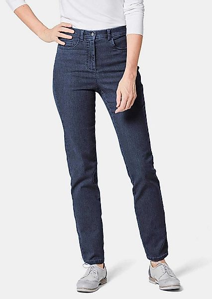 GOLDNER Bequeme Jeans Damen Jeans Slim Fit LOUISA mit Stretch-Anteil Bequem günstig online kaufen