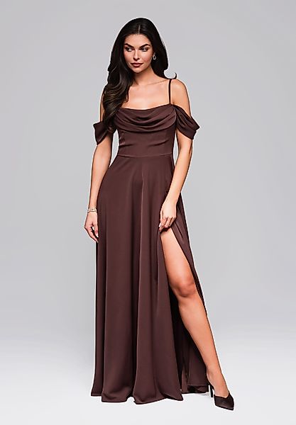 OMBRE Abendkleid Elegantes Off-Shoulder Abendkleid günstig online kaufen