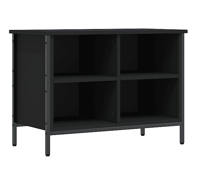 vidaXL Schuhregal Schuhregal Schwarz 69x35x50 cm Holzwerkstoff, 1-tlg. günstig online kaufen