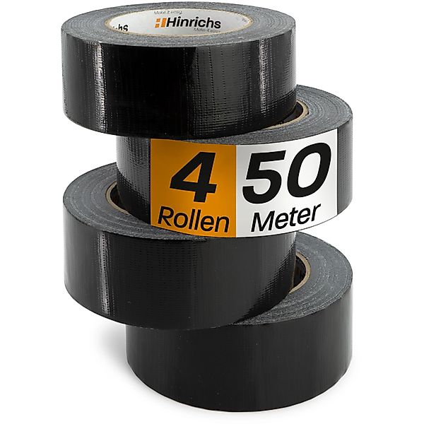 Hinrichs Klebeband Hinrichs 4 Rollen Panzerband günstig online kaufen