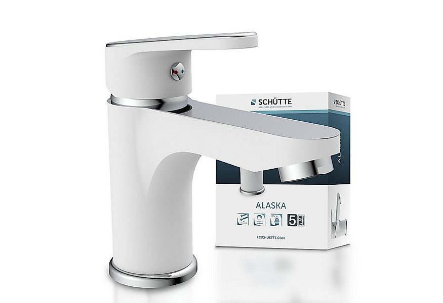 Schütte Waschtischarmatur ALASKA inkl. Pop-up-Ablaufventil, geräuscharme Ka günstig online kaufen