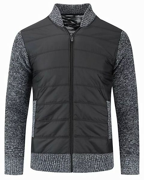 Allthemen Cardigan Herren Cardigan Daunen Pullover Grobstrick Übergangsjack günstig online kaufen