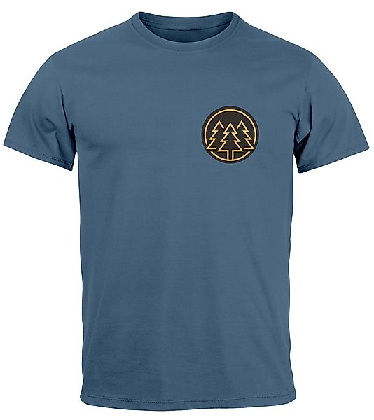 Neverless Print-Shirt Herren T-Shirt Print Logo günstig online kaufen
