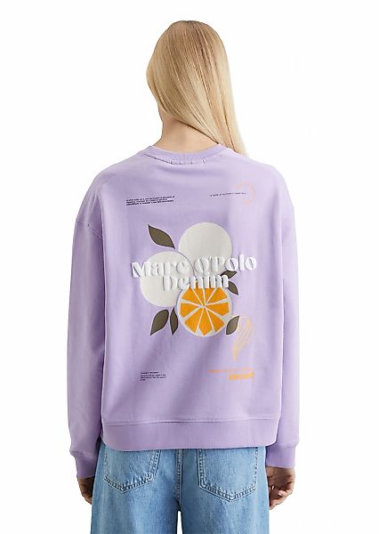 Marc OPolo DENIM Sweatshirt "mit markantem Rückenprint" günstig online kaufen