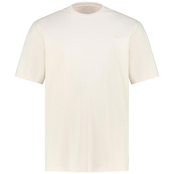s.Oliver Basic-T-Shirt Farbe beige Größe: 4XL günstig online kaufen