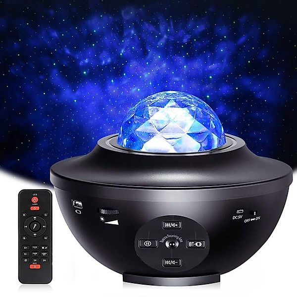 Rosnek LED Nachtlicht LED Sternenhimmel Musik günstig online kaufen