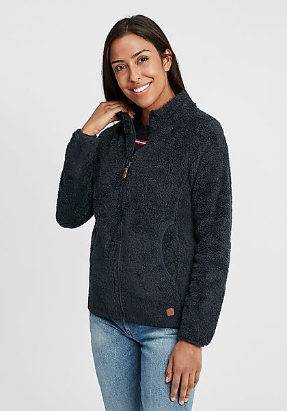 OXMO Kapuzensweatjacke OXTelsa Sweatshirtjacke aus Teddy-Fleece günstig online kaufen