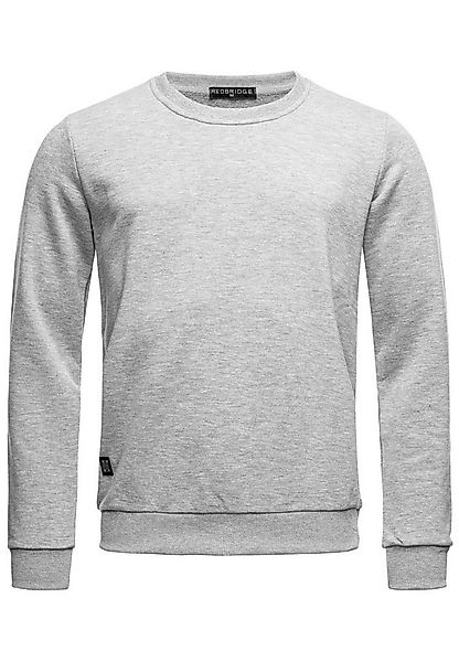 RedBridge Sweatshirt Basic Langarmshirt - Rundhals, regular fit, vielseitig günstig online kaufen