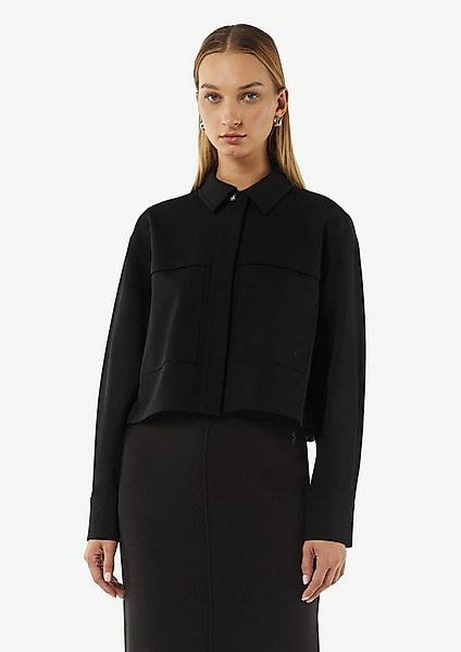 comma Funktionsjacke Indoor-Jacke Kurze Jacke mit aufgesetzten Taschen günstig online kaufen