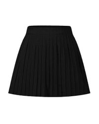 SASSYCLASSY Strickrock Plissierter Minirock Damen aus günstig online kaufen