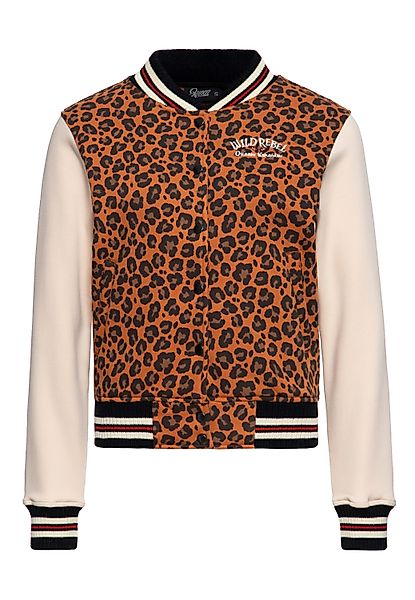 QueenKerosin Collegejacke Wild Rebel (1-St) im günstig online kaufen