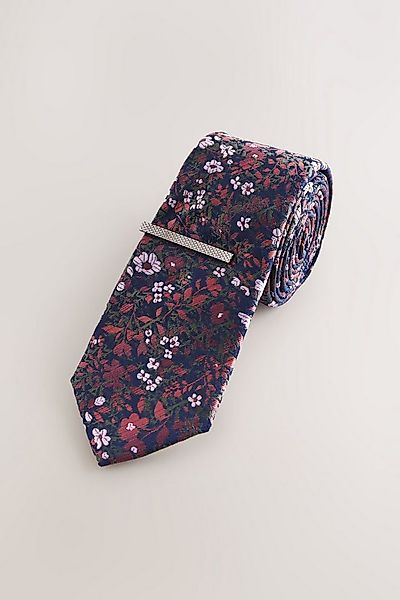 Next Krawatte Krawatte mit floralem Print (2-St) günstig online kaufen