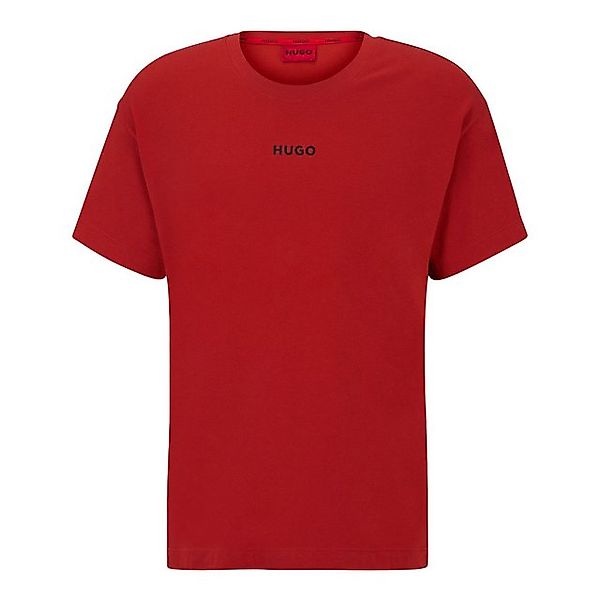 HUGO T-Shirt Linked T-Shirt mit Logo-Druck auf der Brust günstig online kaufen