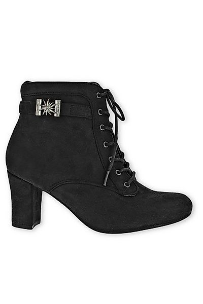 Hirschkogel Trachten Stiefeletten - FANNY - schwarz Stiefelette günstig online kaufen