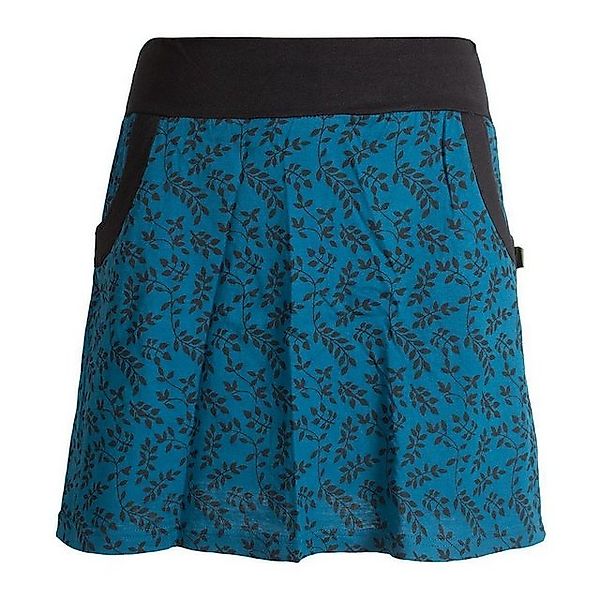 Vishes Minirock Rock mit Blättern in floralem Muster bedruckt Casual, Ethno günstig online kaufen