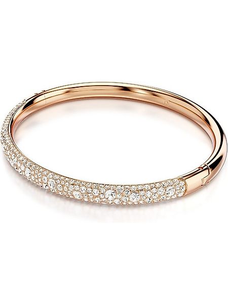 Swarovski Armreif Swarovski Damen-Armreif Metall Swarovski-Kristall günstig online kaufen