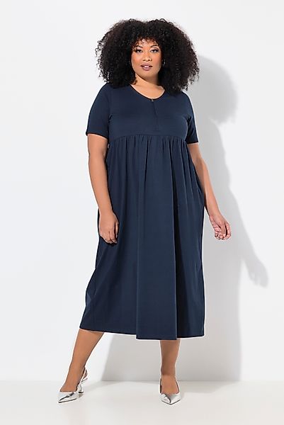 Ulla Popken Maxikleid Maxikleid A-Linie Zipper günstig online kaufen