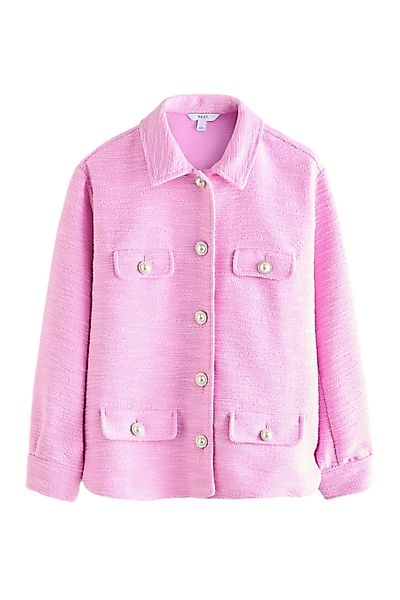 Next Hemdjacke Hemdjacke aus Bouclé zum günstig online kaufen