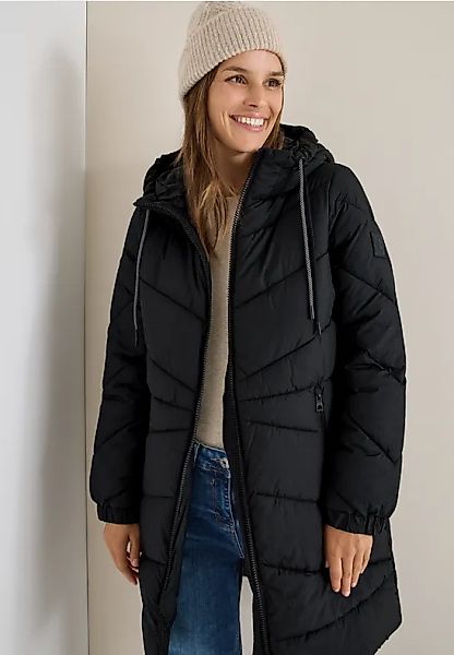 Steppmantel mit Kapuze günstig online kaufen