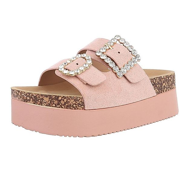 Ital-Design Komfortable Plateau-Sandalen für den Sommer Plateausandaletten günstig online kaufen