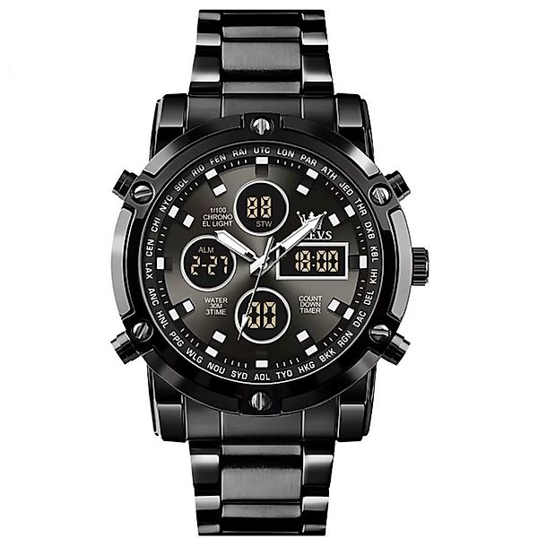 OLEVS Quarzuhr Olevs Herrenuhr 1106 Edelstahl günstig online kaufen