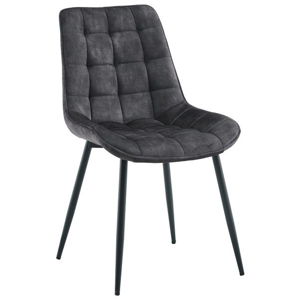 riess-ambiente Esszimmerstuhl ROADSTAR grau / schwarz günstig online kaufen