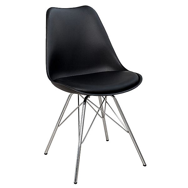 riess-ambiente Esszimmerstuhl SCANDINAVIA MEISTERSTÜCK schwarz / günstig online kaufen