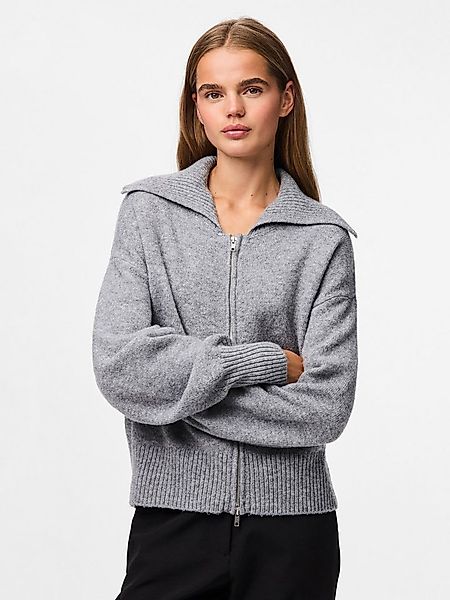 pieces Strickjacke PCMALOU LS ZIP KNIT CARDIGAN NOOS BC günstig online kaufen