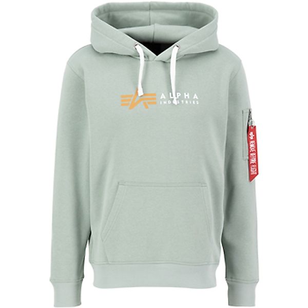 Alpha Industries  Sweatshirt Alpha Label Hoodie - dusty green günstig online kaufen