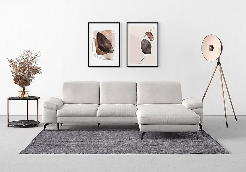 sit&more Ecksofa "Cabana L-Form", Recamiere, wahlweise mit Sitztiefen-, Arm günstig online kaufen