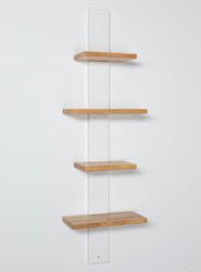 Holz Lichter Wandregal Wandregal Holz 4 günstig online kaufen