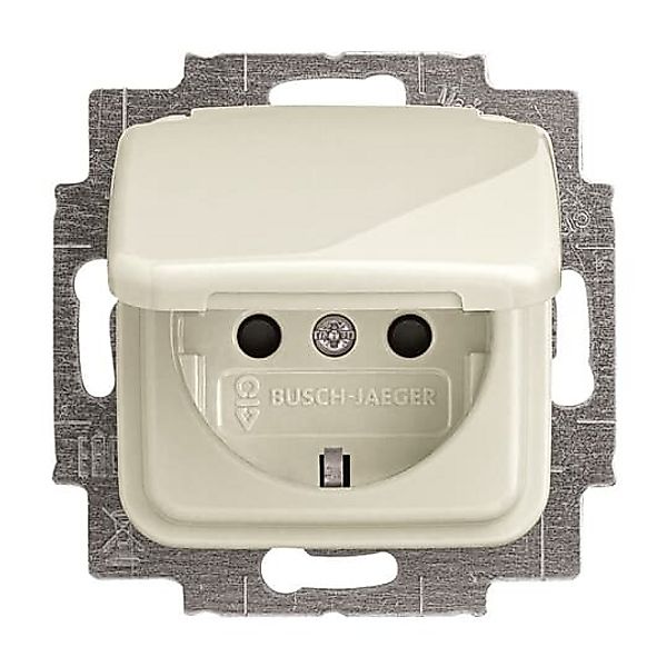 Busch-Jaeger Steckdosen-Einsatz Kd,m.erh.Berühr. ws 20 EUKB-212 günstig online kaufen