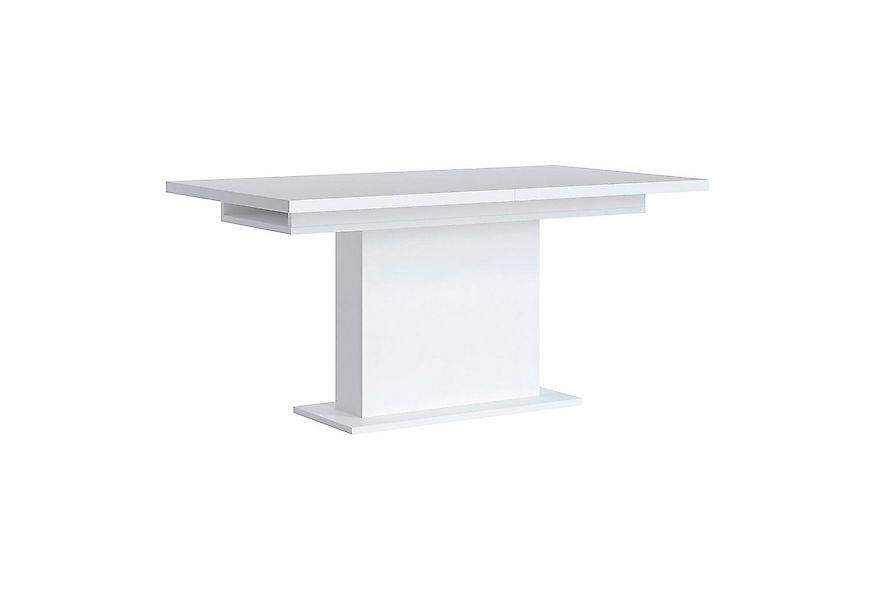 Esstisch CALABRIA, Ausziehbar, Alpinweiß, B 160/200 x H 76 x T 90 cm günstig online kaufen