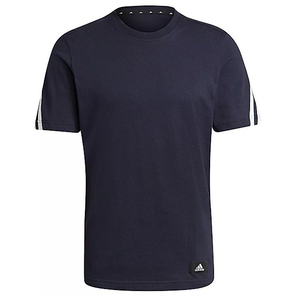 Adidas Fi 3 Stripes Kurzarm T-shirt S Legend Ink günstig online kaufen