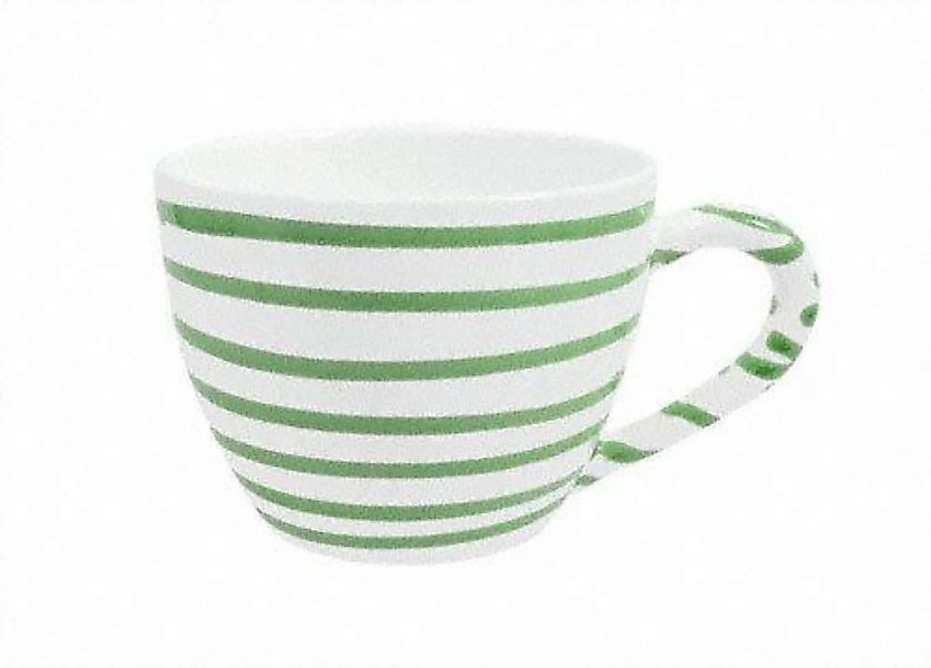 Gmundner Keramik Grüngeflammt Tee-Obertasse Maxima 0,4 L günstig online kaufen
