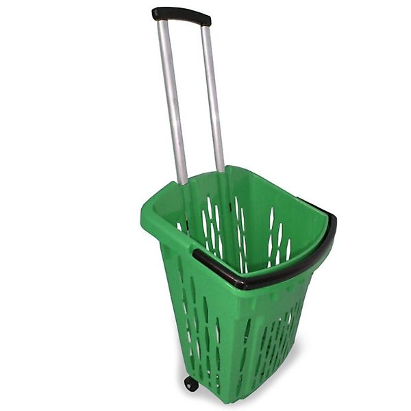 GERSO Einkaufskorb Einkaufskorb mit Rollen ca.40L günstig online kaufen