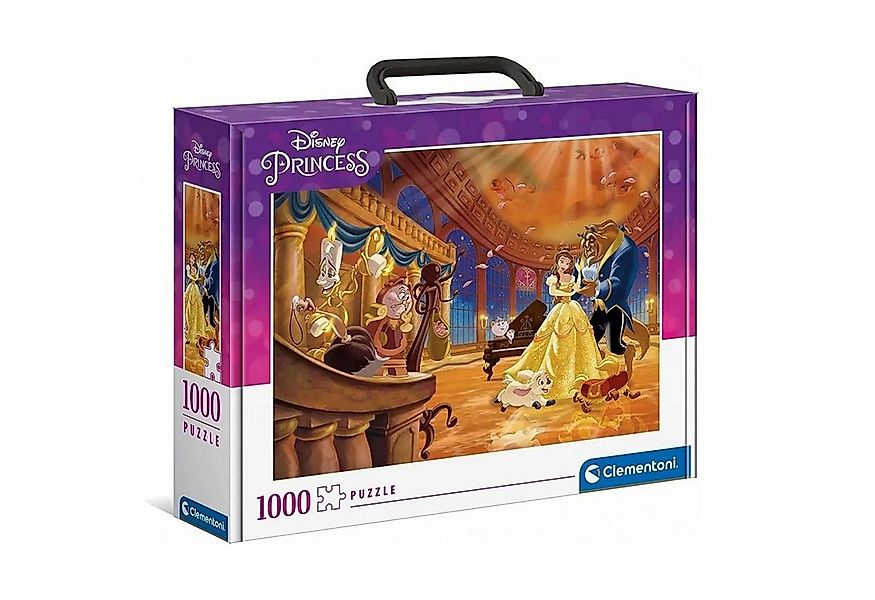 Clementoni® Puzzle Koffer Die Schöne und das Biest (1000 Teile) - Disney, 1 günstig online kaufen