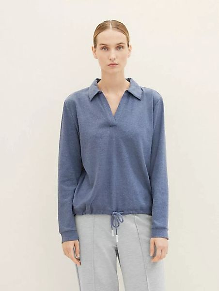 TOM TAILOR Sweatshirt Sweatshirt in Melange Optik günstig online kaufen