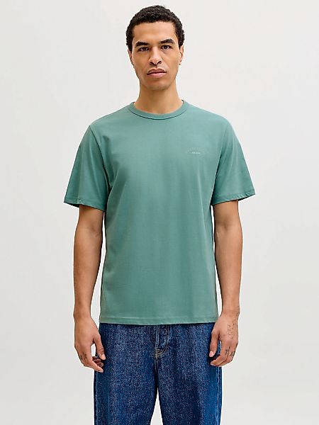 Jack & Jones Rundhalsshirt "JJCOLLEGE LOGO TEE SS CREW NECK" günstig online kaufen