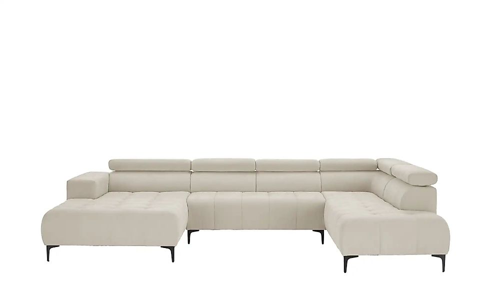 switch Wohnlandschaft  Caro ¦ creme ¦ Maße (cm): B: 350 H: 81 T: 214.0 Pols günstig online kaufen