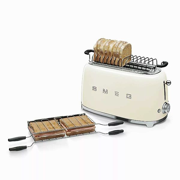 Toaster Smeg Tsf02creu Weiß 1500 W günstig online kaufen