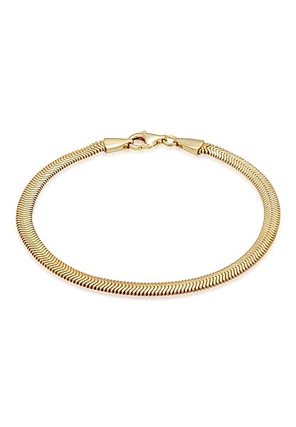 Kuzzoi Armband Flach Elegant Schlangenkette Fischgräte günstig online kaufen