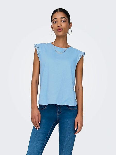 JDY Kurzarmshirt JDYSALVA LIFE S/L CROCHET günstig online kaufen